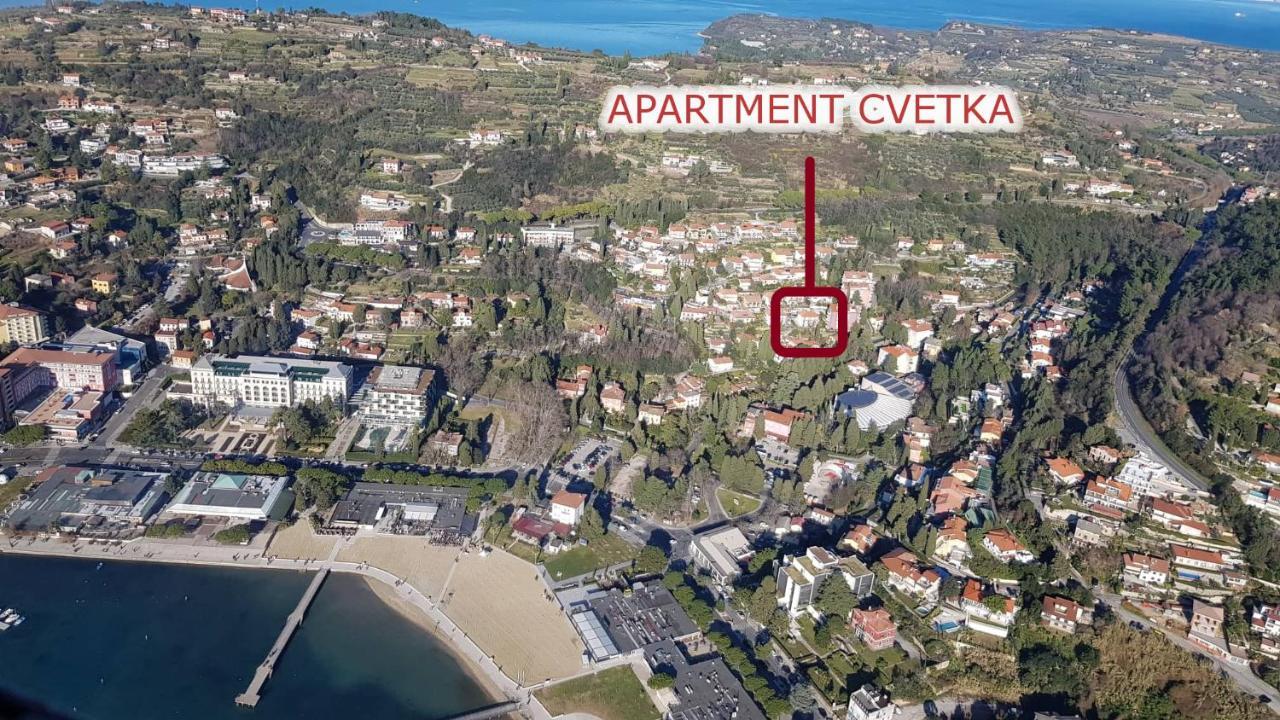 Apartment Cvetka Portorož Exterior foto